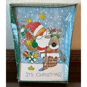 Paper Magic Group Santa Christmas Holiday Cards Boxed 20 Cards & Envelopes